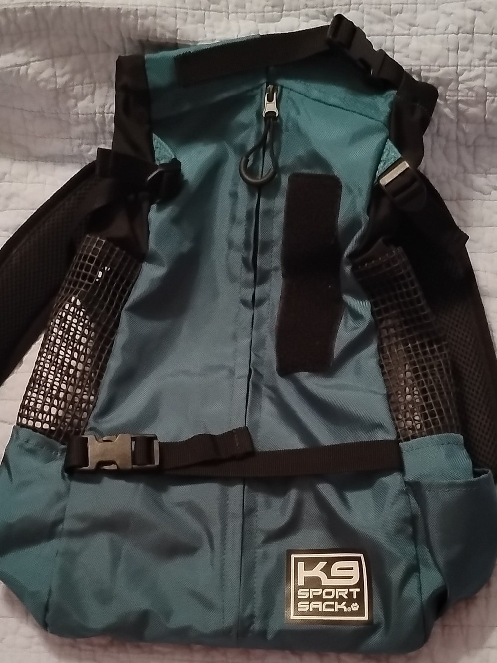 Brand New K9 Sport Sack Dog Carrier Backpack – Teal/Black – Size Medium